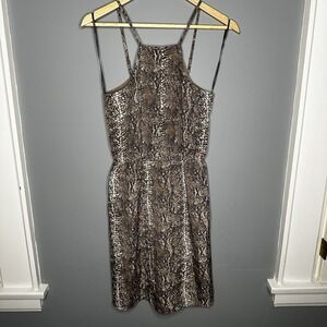 MM Couture by Miss Me Snakeskin Print Dress Size Small‎